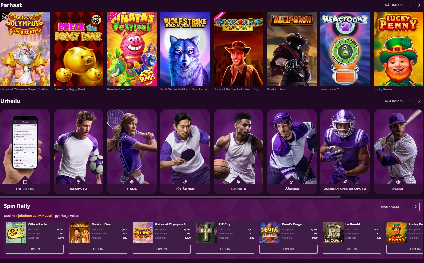 Malina Casino - pikakatsaus